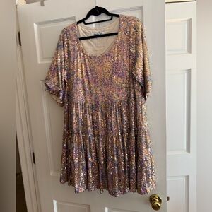 Amazing Lace sequin dress